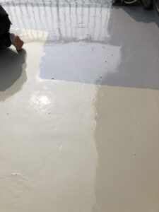 春日井市にて防水塗装完工