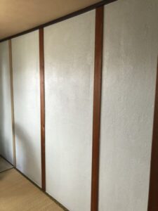 春日井市にてマンション室内塗後完工2