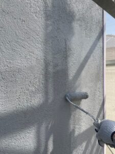 春日井市で貸家の外壁塗装　ジョリパット塗装