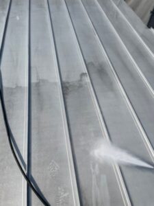 春日井市で貸家の外壁塗装・屋根塗装　高圧洗浄